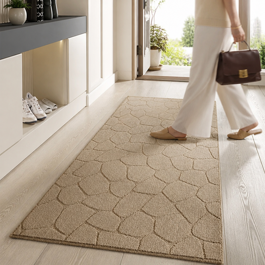 Entryway Mat Geometric Design Non-Slip Backing