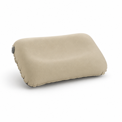 Ergonomic Contour Inflatable Camping Pillow (Double-Valve Inflation)