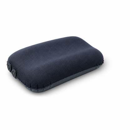 Ergonomic Contour Inflatable Camping Pillow (Double-Valve Inflation)