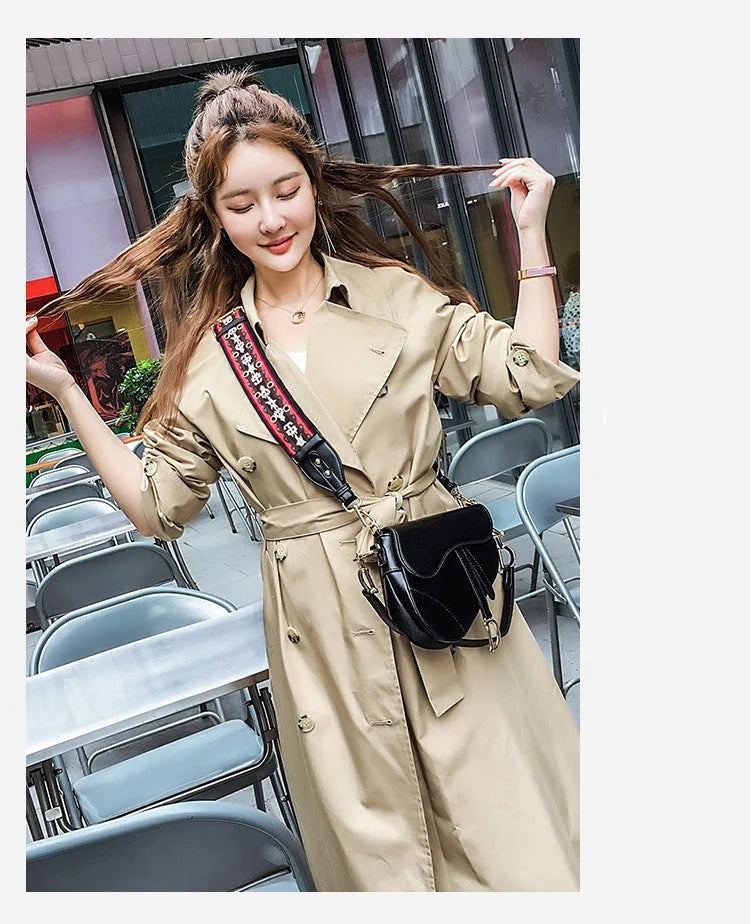 Exclusive PU Leather Shoulder Bag for Women – Chic Saddle Style