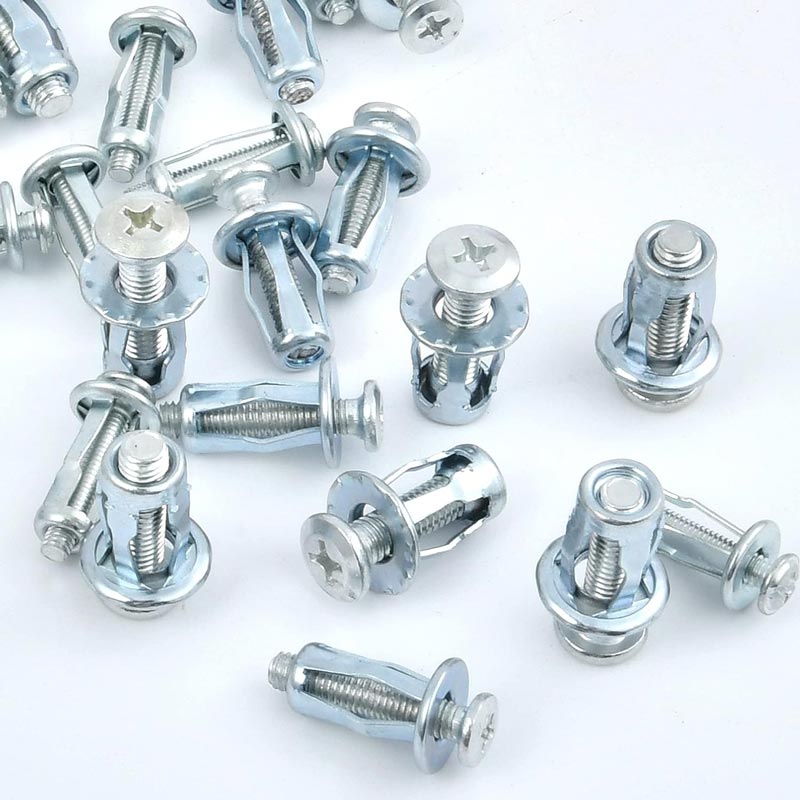 Expansion Bolt Set Flower Expansion Zinc-Plated M4 x 20mm
