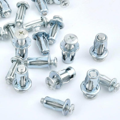 Expansion Bolt Set Flower Expansion Zinc-Plated M4 x 20mm