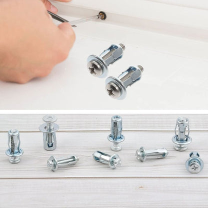 Expansion Bolt Set Flower Expansion Zinc-Plated M4 x 20mm