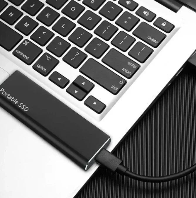 External Hard Drive 4TB USB-C Metal Casing