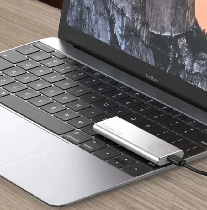External Hard Drive 4TB USB-C Metal Casing