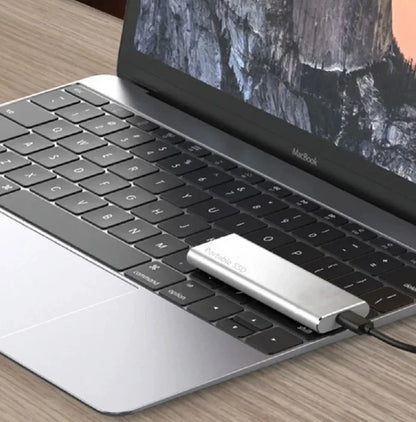 External Hard Drive 4TB USB-C Metal Casing