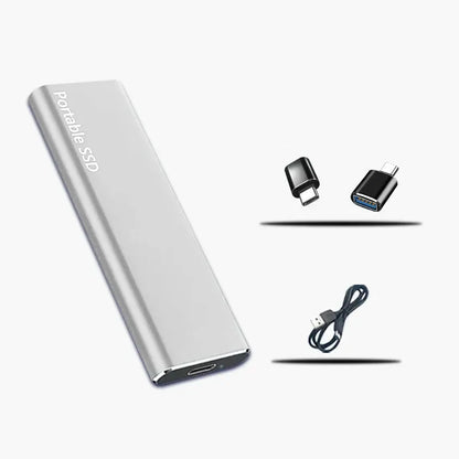 External Hard Drive 4TB USB-C Portable Storage