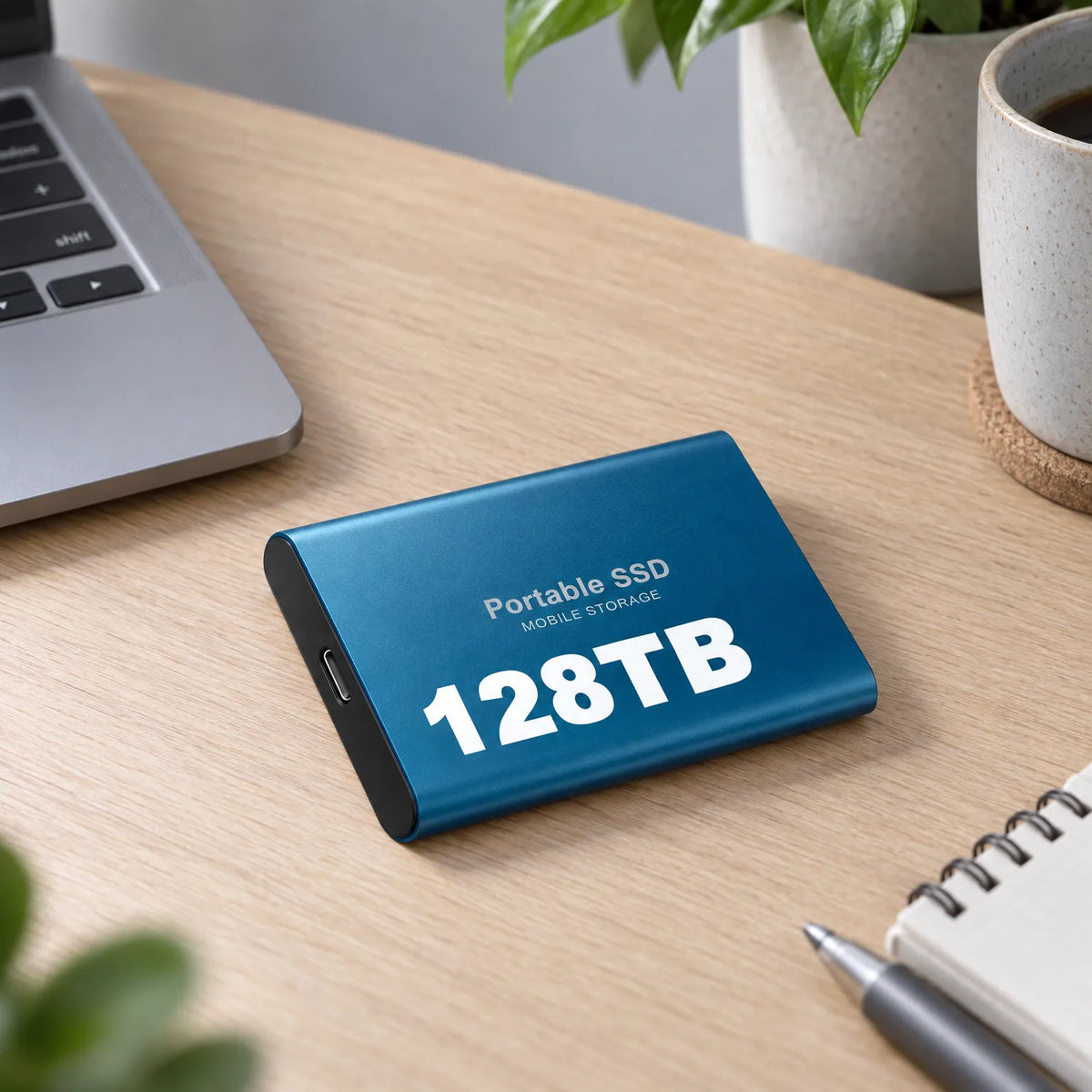 External SSD 128 TB Portable 540 MB/s Transfer Speed
