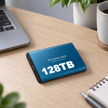 External SSD 128 TB Portable 540 MB/s Transfer Speed