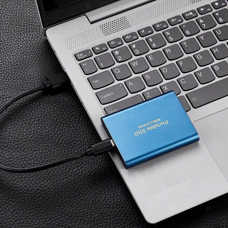 External SSD 128GB USB 3.1 & USB-C Shockproof Aluminum