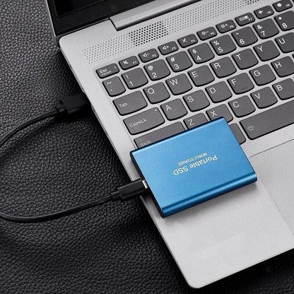 External SSD 128GB USB 3.1 & USB-C Shockproof Aluminum