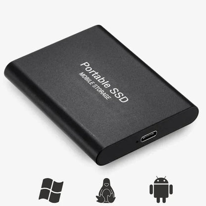 External SSD Drive USB 3.1 Compact & Portable