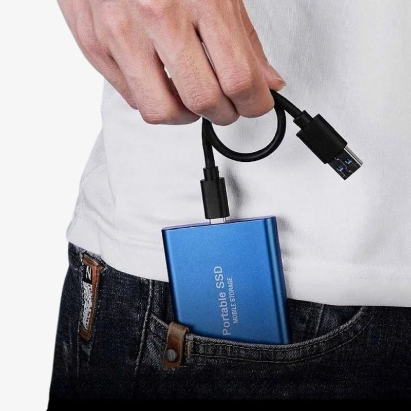 External SSD Drive USB 3.1 Compact & Portable