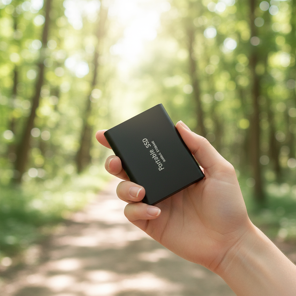 External SSD USB-C 128GB 520 MB/s