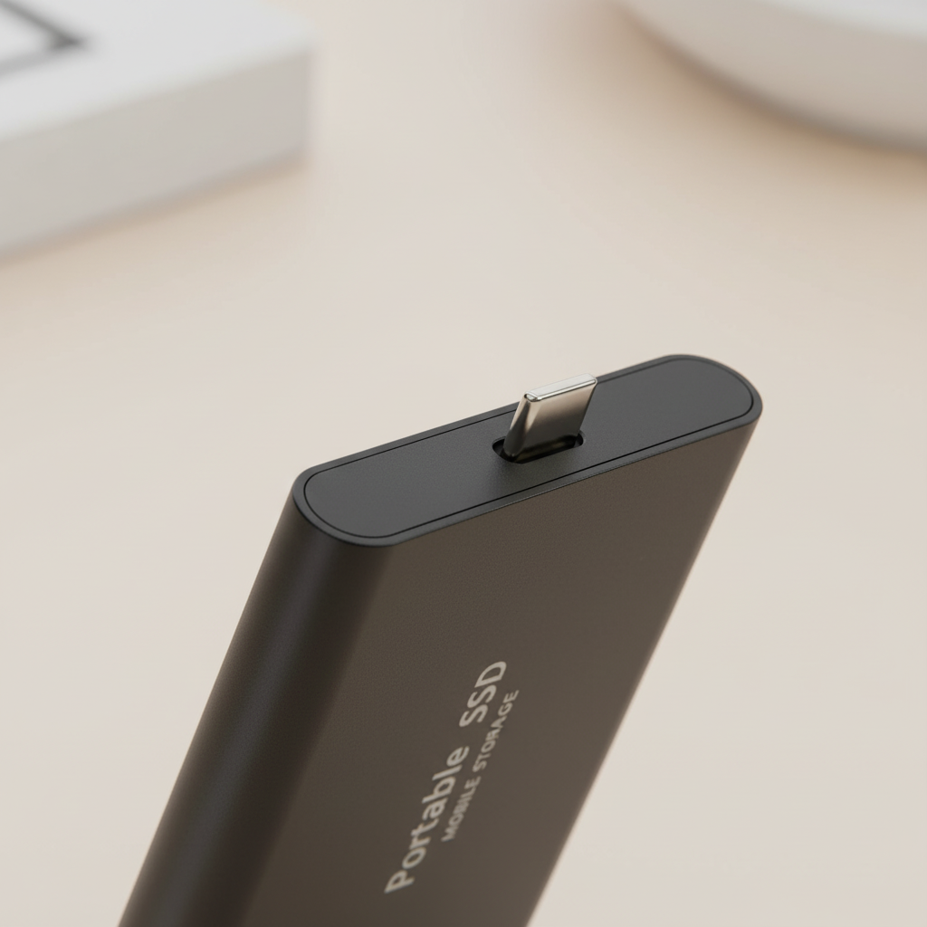 External SSD USB-C 128GB 520 MB/s