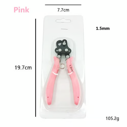Eyelet Pliers Multi-Hole Head Ergonomic Spring-Return Handles