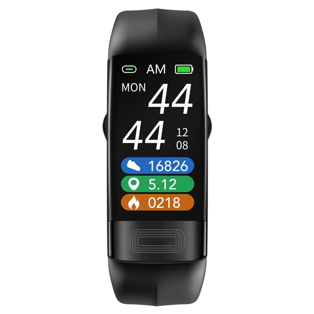 FDA-Certified Wrist Blood Pressure Monitor with ECG, Heart Rate, SpO2, and Sleep Tracking