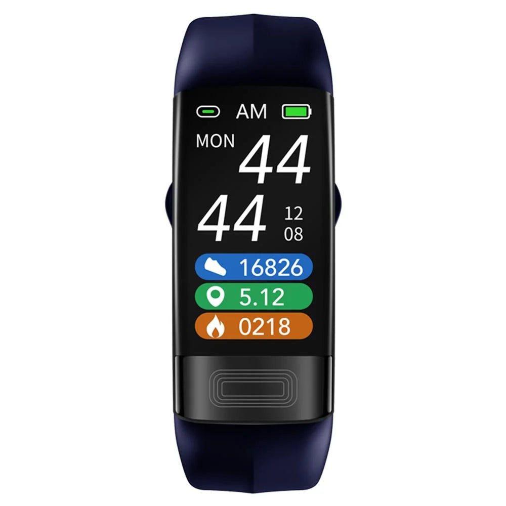 FDA-Certified Wrist Blood Pressure Monitor with ECG, Heart Rate, SpO2, and Sleep Tracking