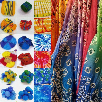 Fabric Dye Kit Multicolor For Cotton & Textiles