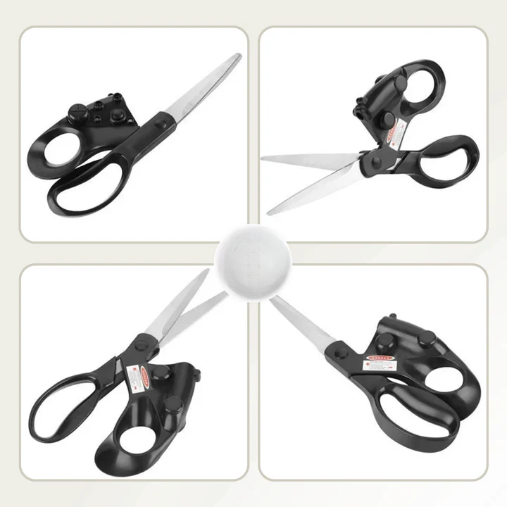 Fabric Scissors Laser Guide & Stainless Steel Blades