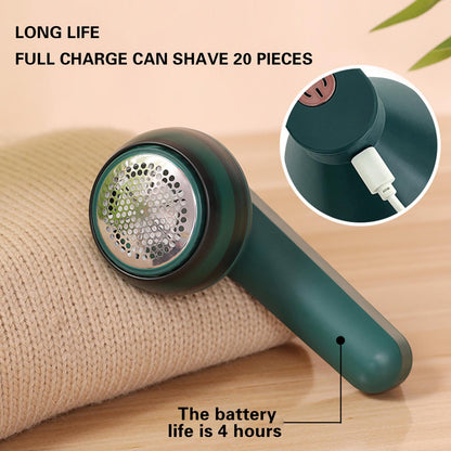 Fabric Shaver Cordless Rechargeable Removable Lint Collector
