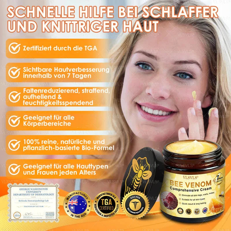 Face Cream Bee Peptides Hyaluronic Acid & Collagen