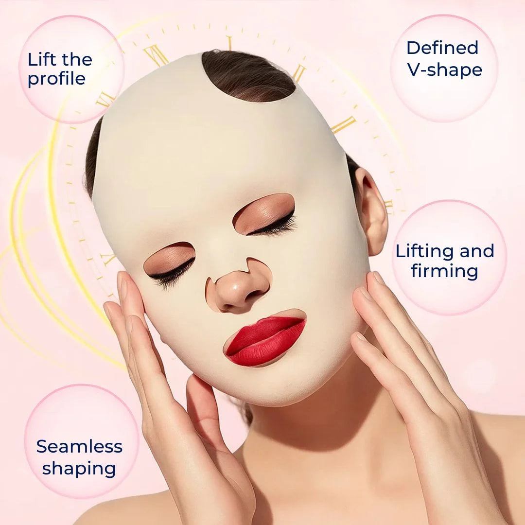 Face Lift Mask Reusable Compression Overnight Wear