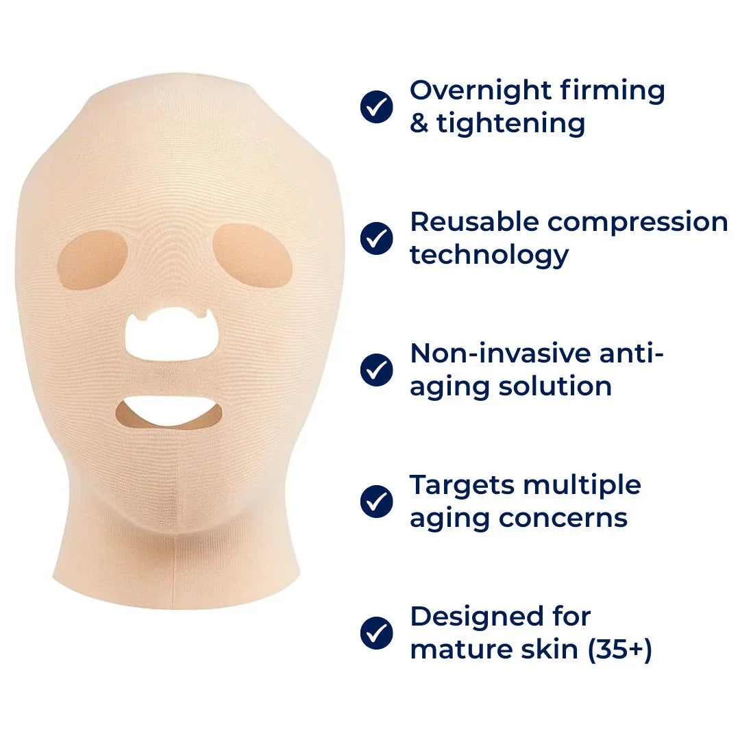 Face Lift Mask Reusable Compression Overnight Wear