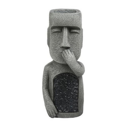 Face Planter Solar LED Weatherproof Resin