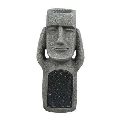 Face Planter Solar LED Weatherproof Resin