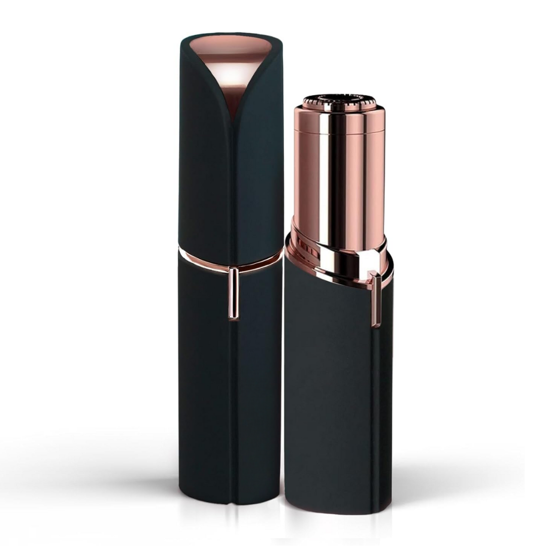 Facial Hair Remover Lipstick-Style Stainless Steel Blade Travel Size