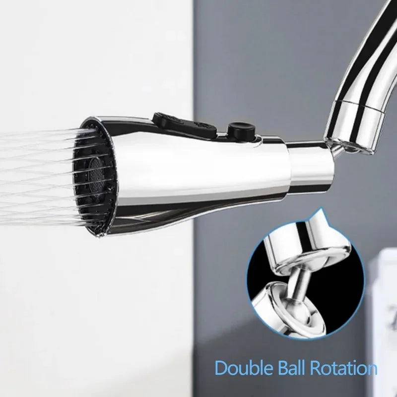Faucet Aerator 360° Rotating Three Spray Modes Water-Saving