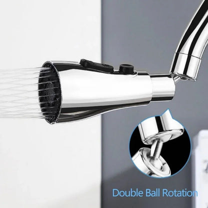 Faucet Aerator 360° Rotating Three Spray Modes Water-Saving