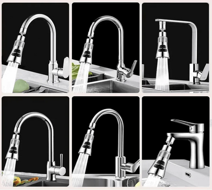 Faucet Extender 720° Swivel 3 Spray Modes