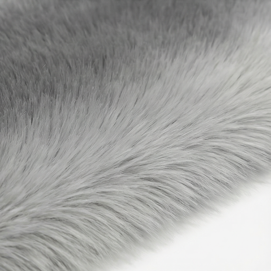 Faux Fur Rug 1.6 Inch Pile Non-Slip Machine Washable
