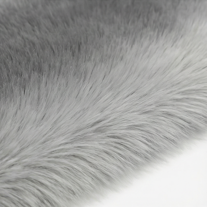 Faux Fur Rug 1.6 Inch Pile Non-Slip Machine Washable