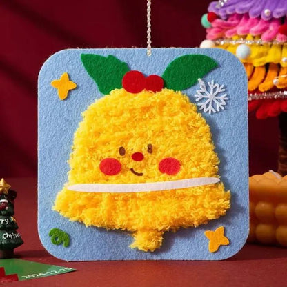 Felt Ornament Kit No-Sew Soft Felt & Cord