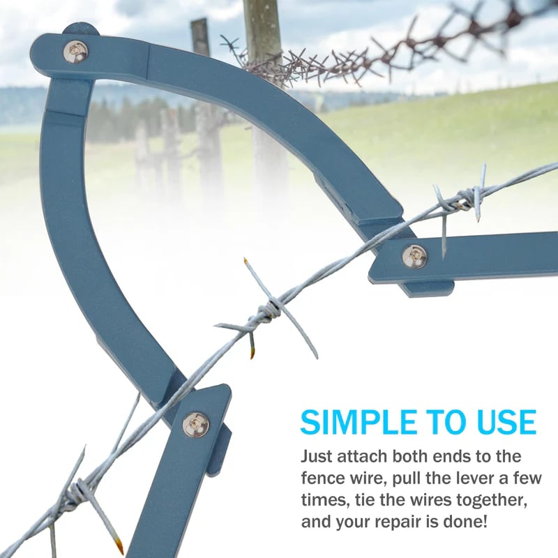 Fence Tensioner Weather-Resistant Iron Fits 1.5–5 mm Wire