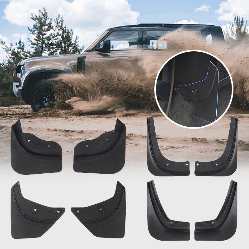 Fender Splash Guards Custom-Fit TPE Clip-On