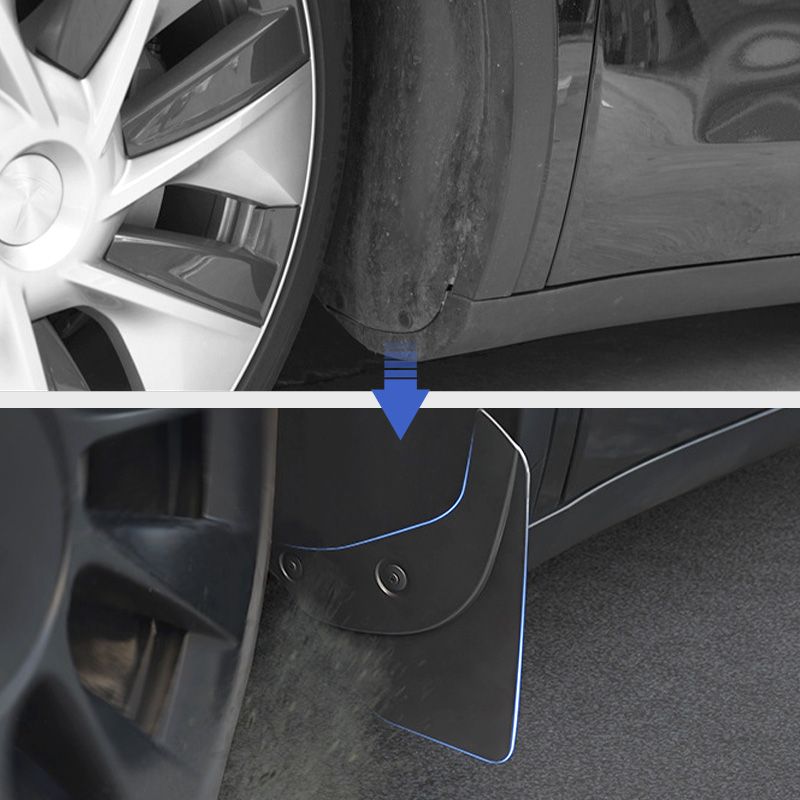 Fender Splash Guards Custom-Fit TPE Clip-On