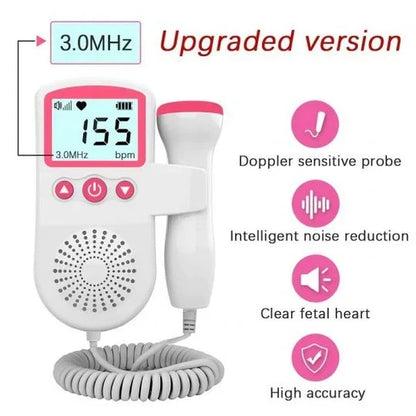 Fetal Heart Monitor Backlit Display & Speaker
