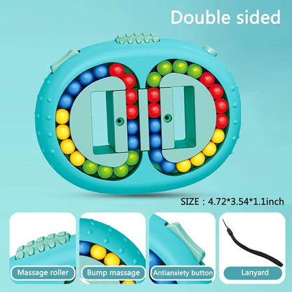Fidget Puzzle Double-Sided Rotating Beads