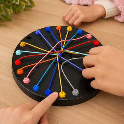 Finger Dexterity Game Brain-Training Portable With Carrying Bag