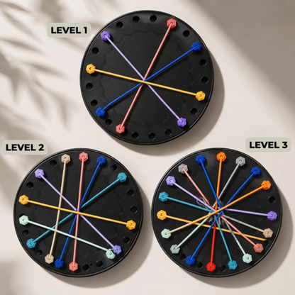 Finger Dexterity Game Brain-Training Portable With Carrying Bag