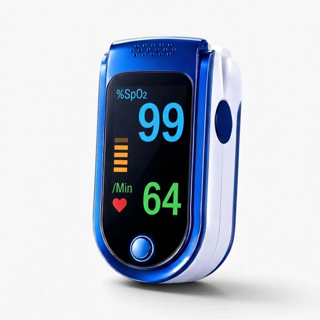 Finger Pulse Oximeter OLED Display Heart Rate Monitor