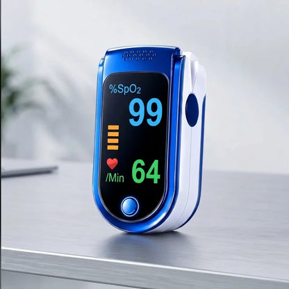 Finger Pulse Oximeter OLED Display Heart Rate Monitor