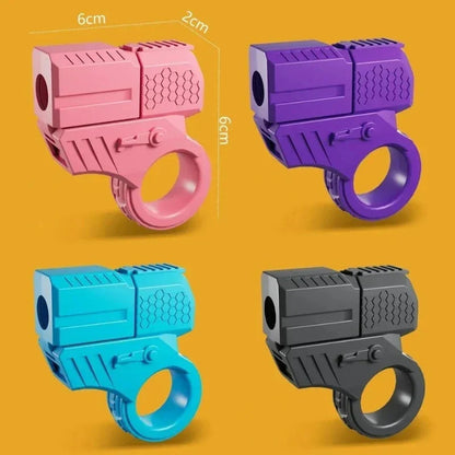 Finger Toy Launcher Ergonomic Ring Pocket-Sized