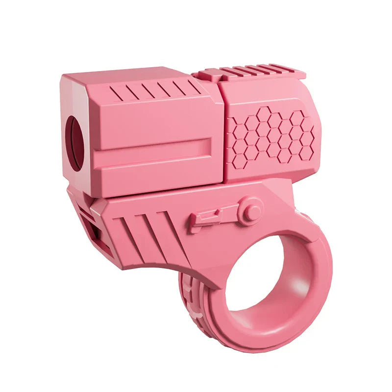 Finger Toy Launcher Ergonomic Ring Pocket-Sized