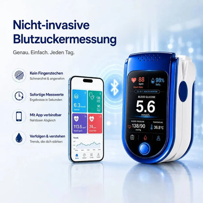 Fingertip Pulse Oximeter Clear Digital Display Daily Monitoring