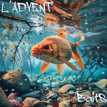 Fishing Advent Calendar 24-Piece Lure & Tackle Set